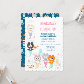 Einladung nautische Thema Geburtstag.