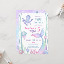 Einladung nautische Thema Geburtstag.