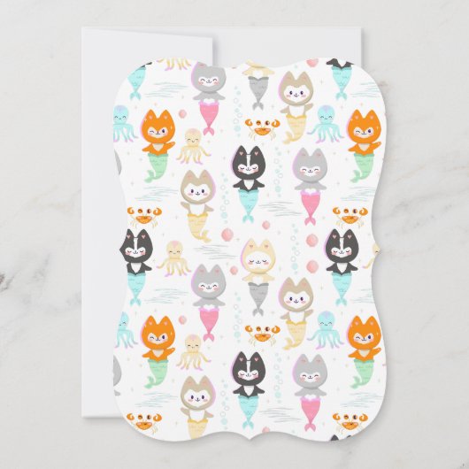 Einladung nautische Thema Geburtstag. (Rückseite)