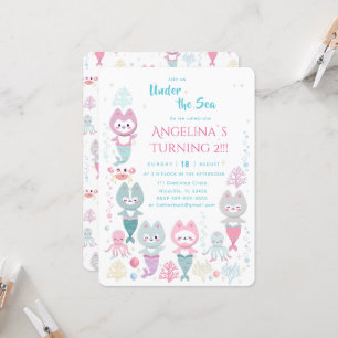 Einladung nautische Thema Geburtstag.