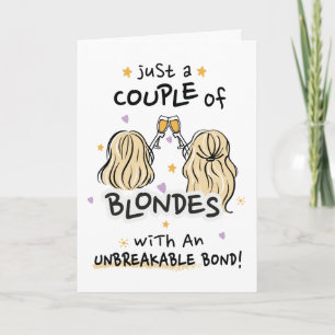 Einladung "Nur ein paar Blondinen"