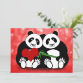 Einladung oder Ankündigung zu Hochzeiten oder Jahr (Stehend Vorderseite)