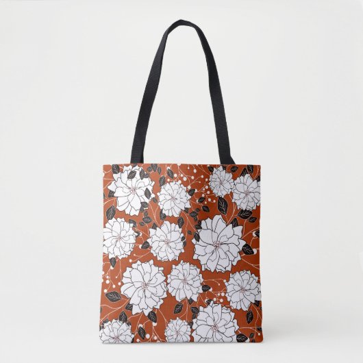 Einladung oder Hochzeitskarte mit abstraktem Blume Tasche (Vorderseite)