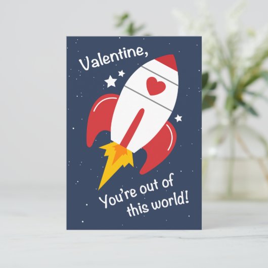 Einladung oder Karte aus dieser Welt (Stehend Vorderseite)