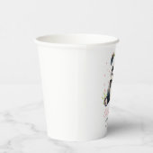 Einladung Panda zum Geburtstag, Panda Girl Geburts Pappbecher (Rechts)