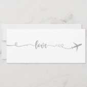 Einladung Paris Bridal Dusche (Rückseite)