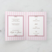 EINLADUNG: Parisstreifen Einladung (Innenseite)