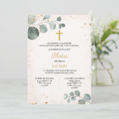 EINLADUNG PARLAMENT EVENTO RELIGIOSO DE NINO (Stehend Vorderseite)