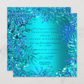 Einladung Partys scintillantes tropicales de tur (Vorne/Hinten)