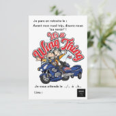 Einladung Pensionierter Topf (Stehend Vorderseite)