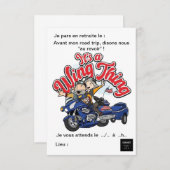 Einladung Pensionierter Topf (Vorne/Hinten)