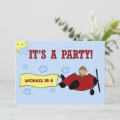 Einladung Personalisierter Kinder (Stehend Vorderseite)