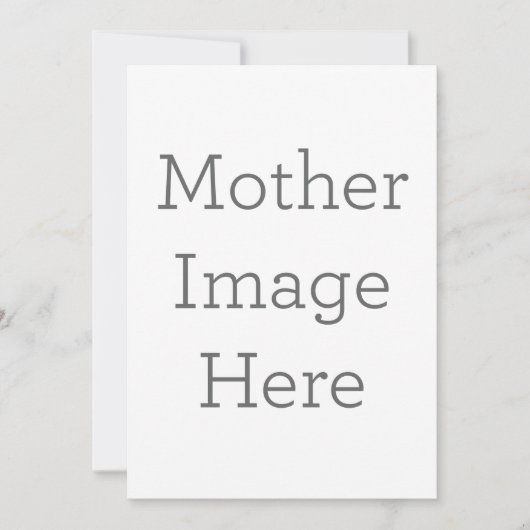 Einladung personalisierter Mutter (Vorderseite)