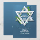 Einladung Pessach Sedar (Vorne/Hinten)