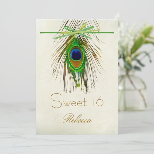 Einladung Pfaufeder Bonbon-16 (Stehend Vorderseite)