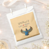 Einladung Pharaonisches Erbe auf Papyrus Hochzeit Geschenktütchen (Ausgeschnitten)