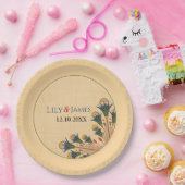 Einladung Pharaonisches Erbe auf Papyrus Hochzeit Pappteller (Party)