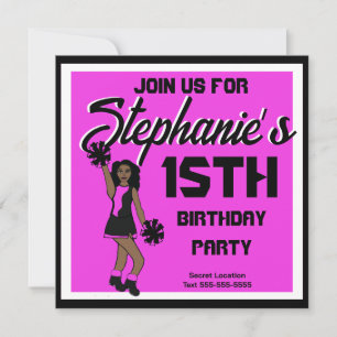 Einladung Pink Cheer #1