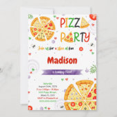 Einladung Pizza (Vorderseite)