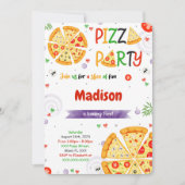 Einladung Pizza (Vorderseite)