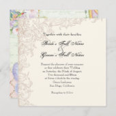 Einladung, Platz - Flüge der Hochzeitskollektion d Einladung (Vorne/Hinten)