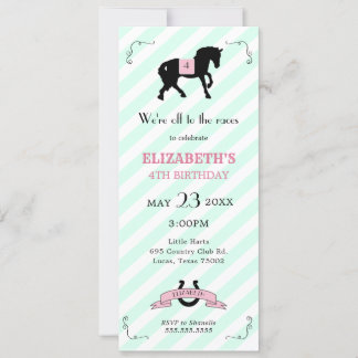 Einladung Pony Birthday