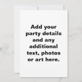 Einladung - Pop-KunstMargaritas (Rückseite)