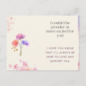 Einladung Postkarte (Vorderseite)