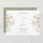 EINLADUNG POSTKARTE (Vorne/Hinten)