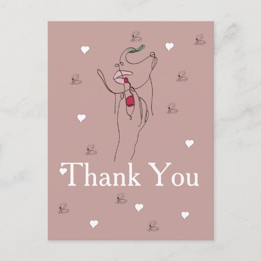 Einladung Postkarte (Vorderseite)