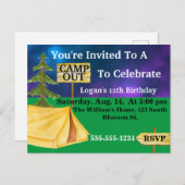 Einladung Postkarte (Vorne/Hinten)