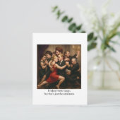 Einladung Postkarte (Stehend Vorderseite)