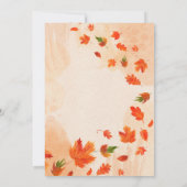 Einladung Postkarte 5" x 7" (Rückseite)