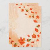 Einladung Postkarte 5" x 7" (Vorne/Hinten)