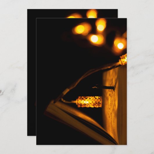 Einladung Postkarte 5" x 7" (Vorne/Hinten)