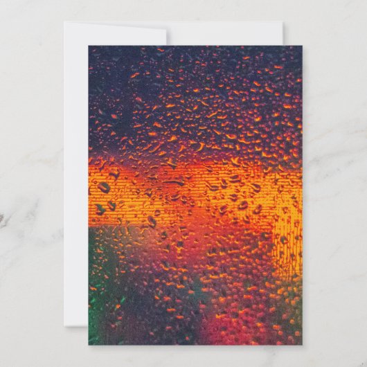 Einladung Postkarte 5" x 7" (Rückseite)