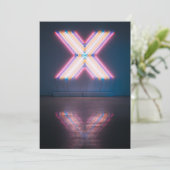 Einladung Postkarte 5" x 7" (Stehend Vorderseite)