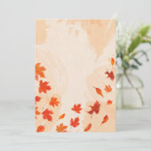 Einladung Postkarte 5" x 7" (Stehend Vorderseite)