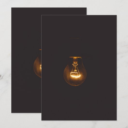 Einladung Postkarte 5" x 7" (Vorne/Hinten)