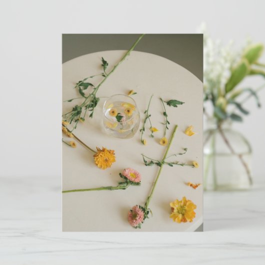 Einladung Postkarte 5" x 7" (Stehend Vorderseite)