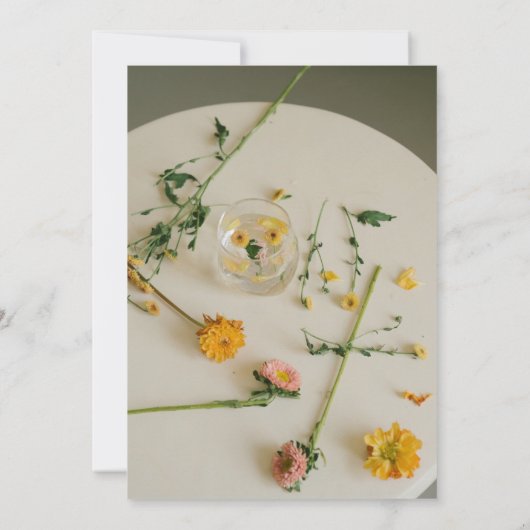 Einladung Postkarte 5" x 7" (Rückseite)