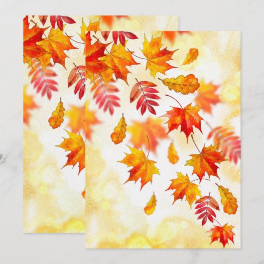 Einladung Postkarte 5" x 7" (Vorne/Hinten)