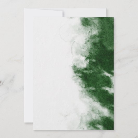 Einladung Postkarte 5" x 7" (Rückseite)