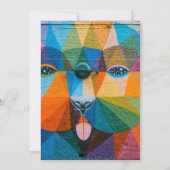 Einladung Postkarte 5" x 7" (Rückseite)