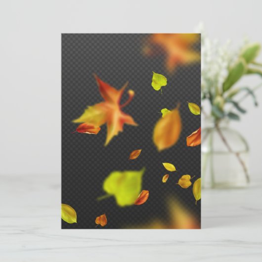 Einladung Postkarte 5" x 7" (Stehend Vorderseite)