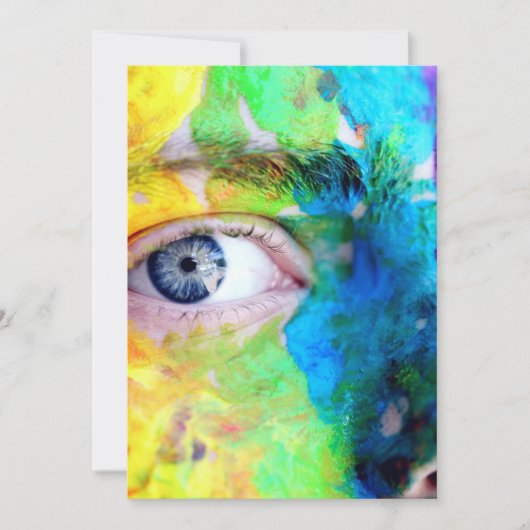 Einladung Postkarte 5" x 7" (Vorderseite)