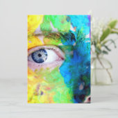 Einladung Postkarte 5" x 7" (Stehend Vorderseite)