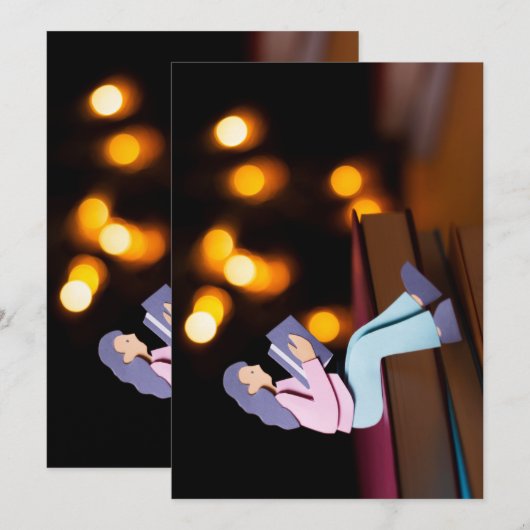 Einladung Postkarte 5" x 7" (Vorne/Hinten)