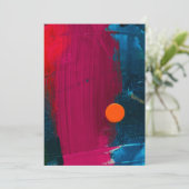 Einladung Postkarte 5" x 7" (Stehend Vorderseite)