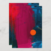 Einladung Postkarte 5" x 7" (Vorne/Hinten)